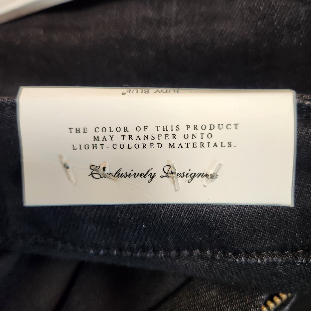 NWT Judy Blue Marlow Arc Rigid Magic Black Women`s Jeans JB881015 Size 11/30 - Picture 12 of 12